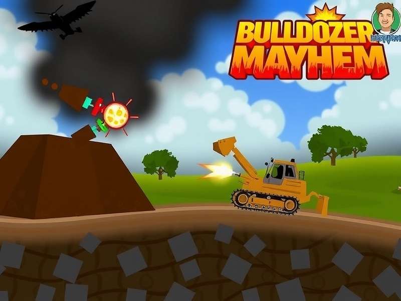 Bulldozer Mayhem Gameplay Screenshot